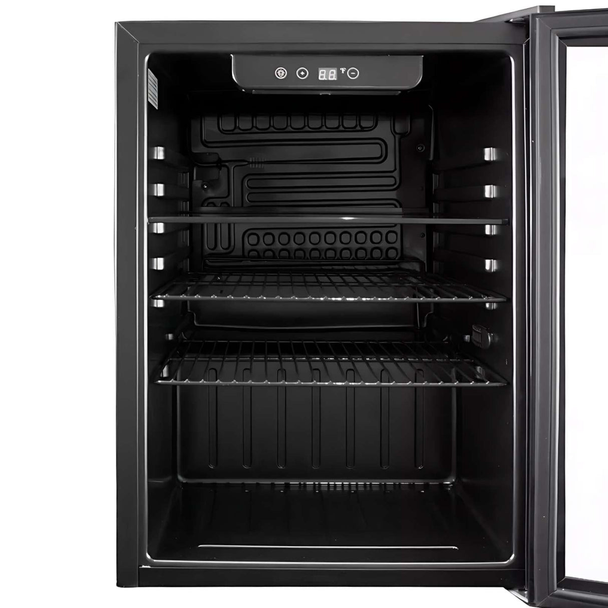 Frigobar Shtark 2.4 Pies Cúbicos con Puerta de Vidrio SHTBC01