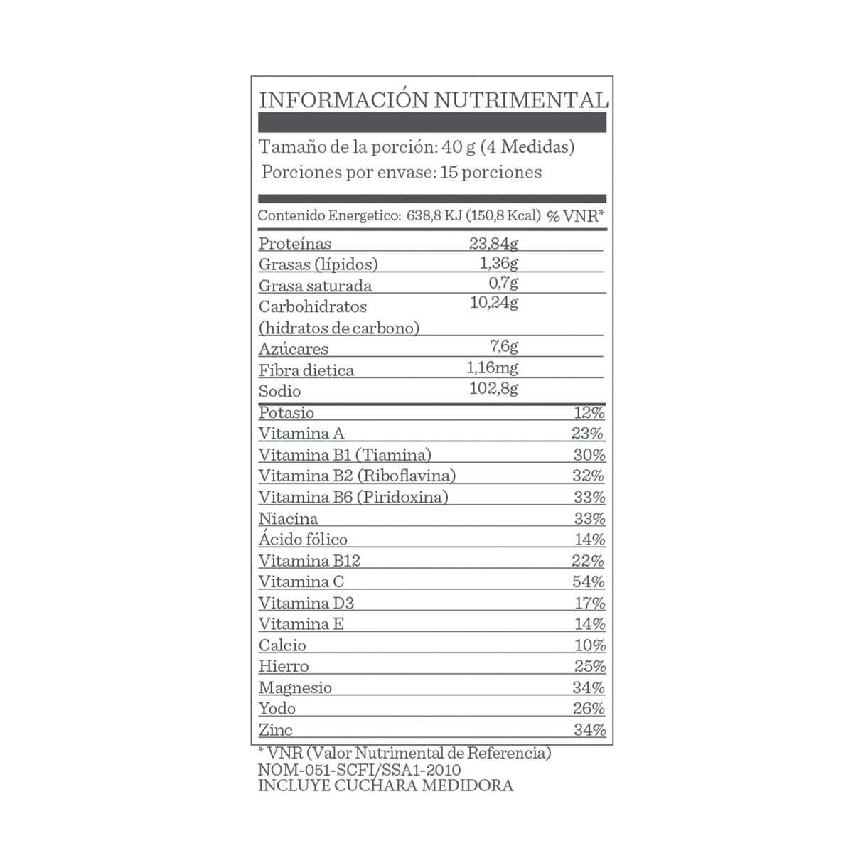 The Slender Blend: Vainilla - 600g