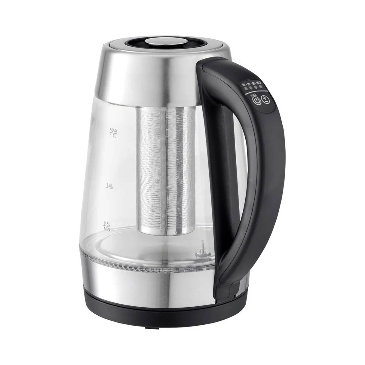 Jarra Eléctrica Masterchef 1.7 Litros Heat-Select Acero MK-K-2SP