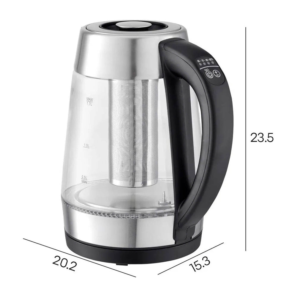 Jarra Eléctrica Masterchef 1.7 Litros Heat-Select Acero MK-K-2SP