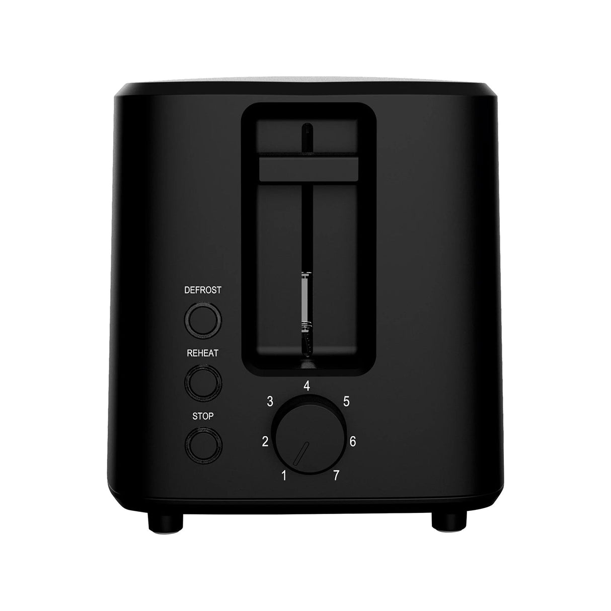 Tostador de Pan MasterChef 2 Rebanadas Negro MK-T-2