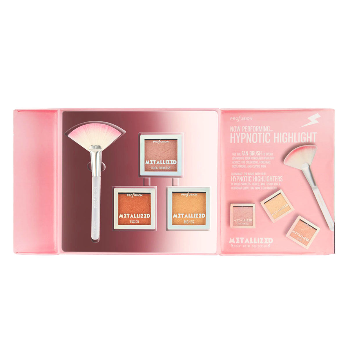 Kit de Iluminadores y Brocha, Profusion