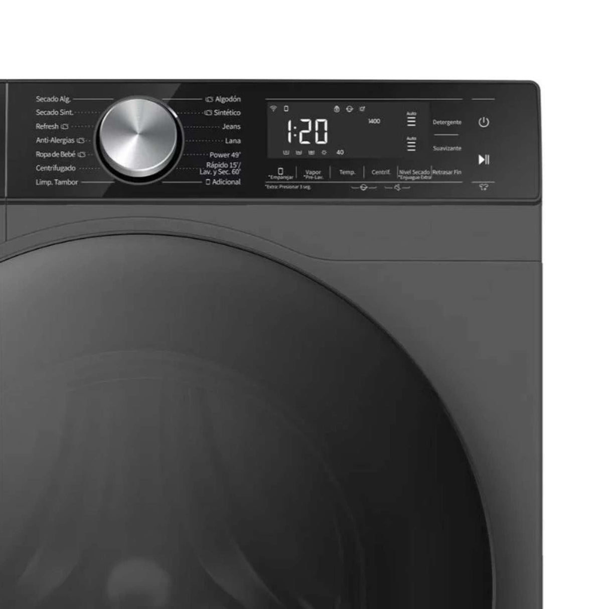 Lavasecadora Hisense 16 Kilos Carga Frontal Negra WD5S1645BT