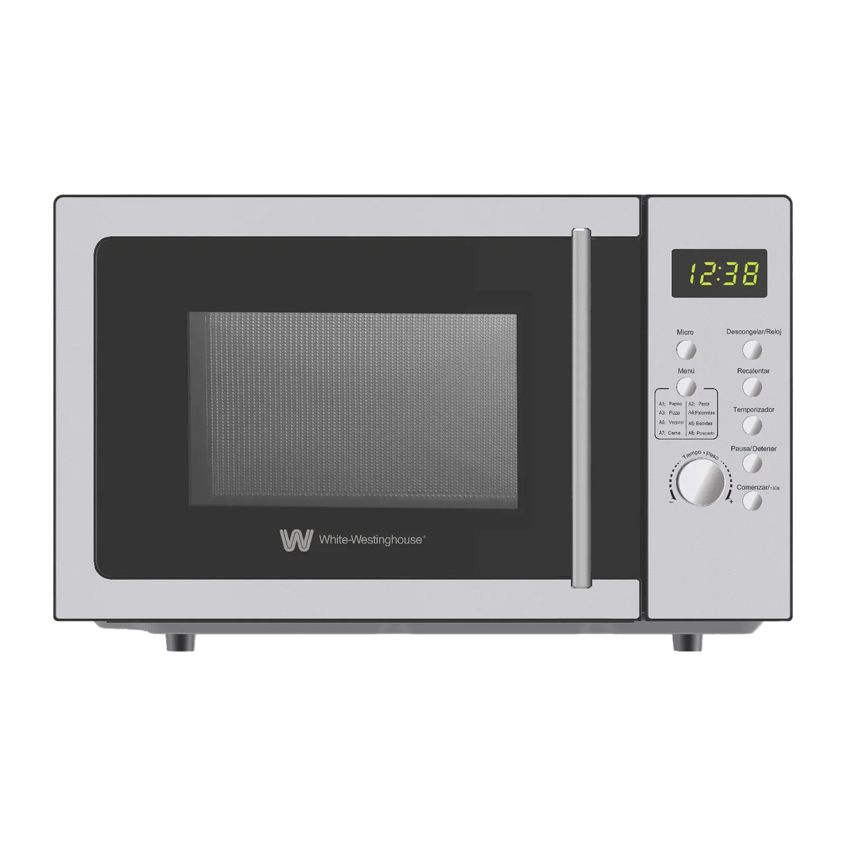 Horno de Microondas White Westinghouse 0.9 Pies Cúbicos Gris WWCMV092533WE
