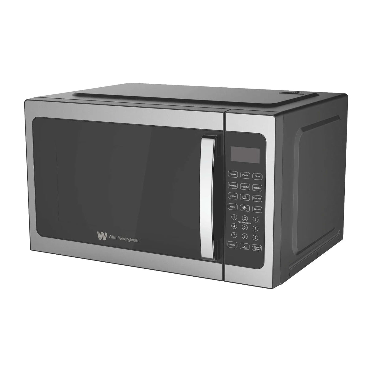 Horno de Microondas White Westinghouse 1.5 Pies Cúbicos Gris WWCMV14042WES