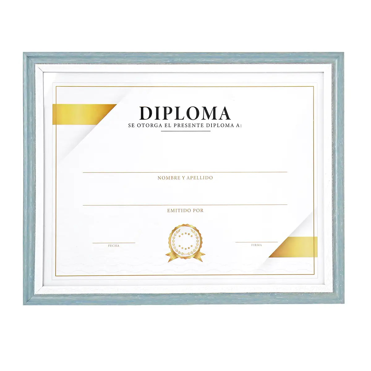 Porta Documento, Marco Color Menta