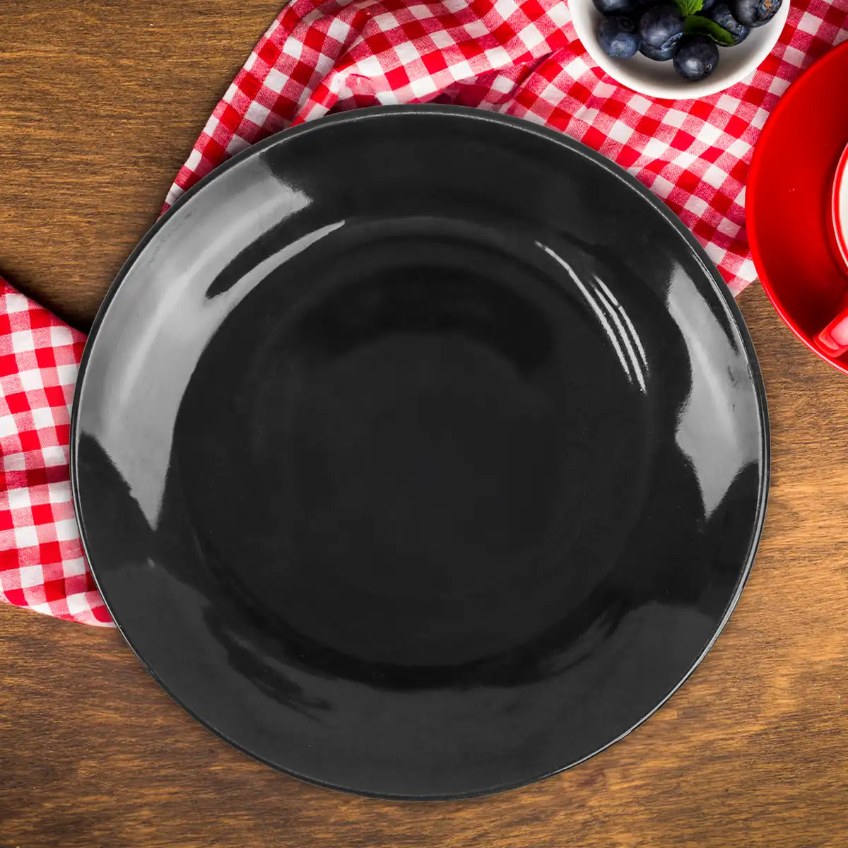 Platón de Cerámica, Color Café