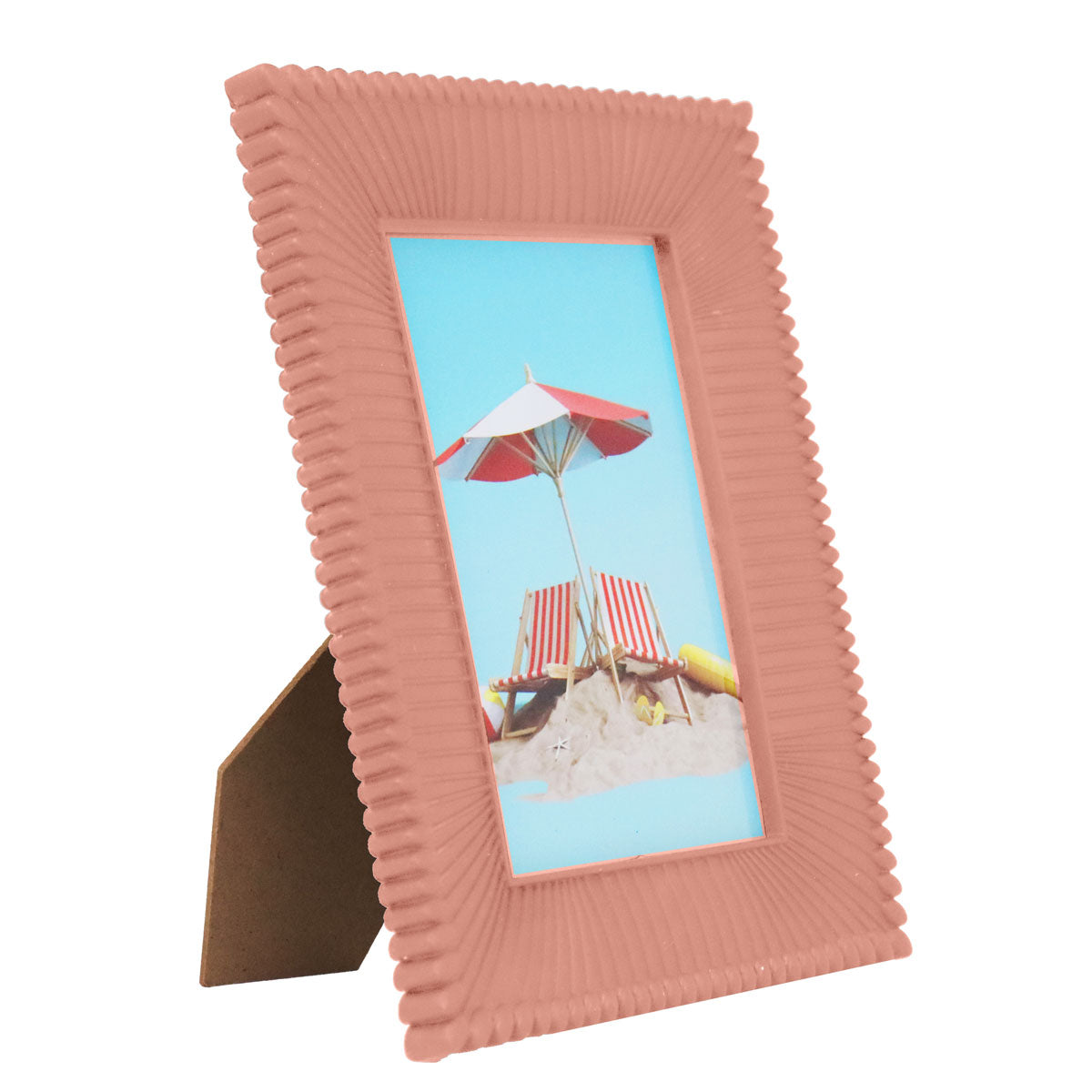 Portarretrato Concha, Color Salmón, 12x17cm