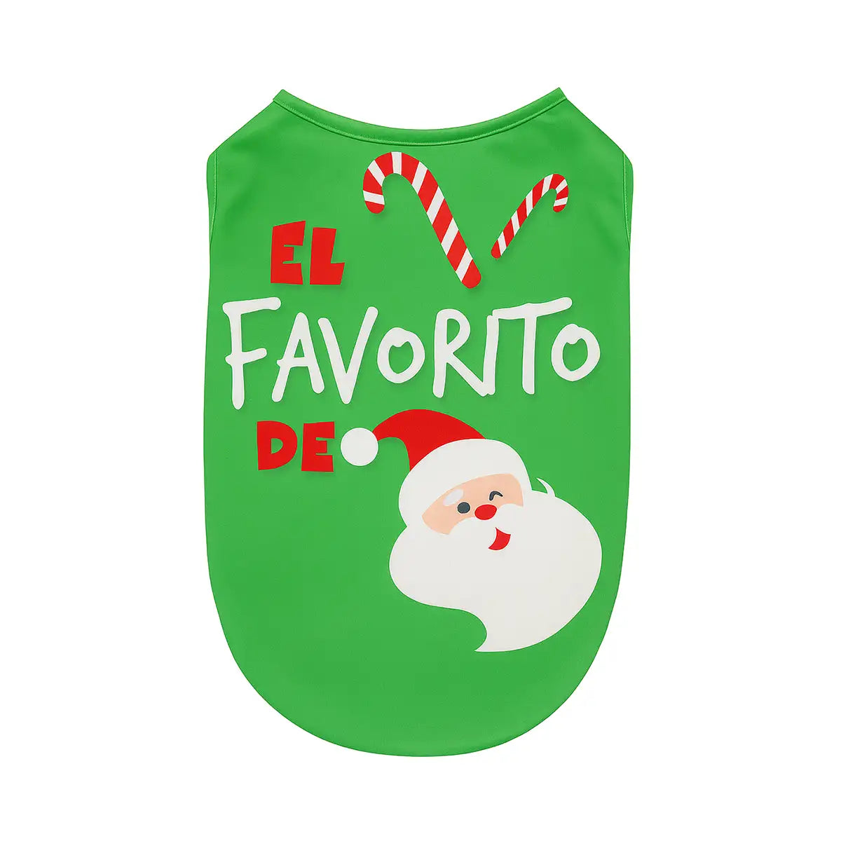 Playera Navideña "El Favorito de Santa" para Perro