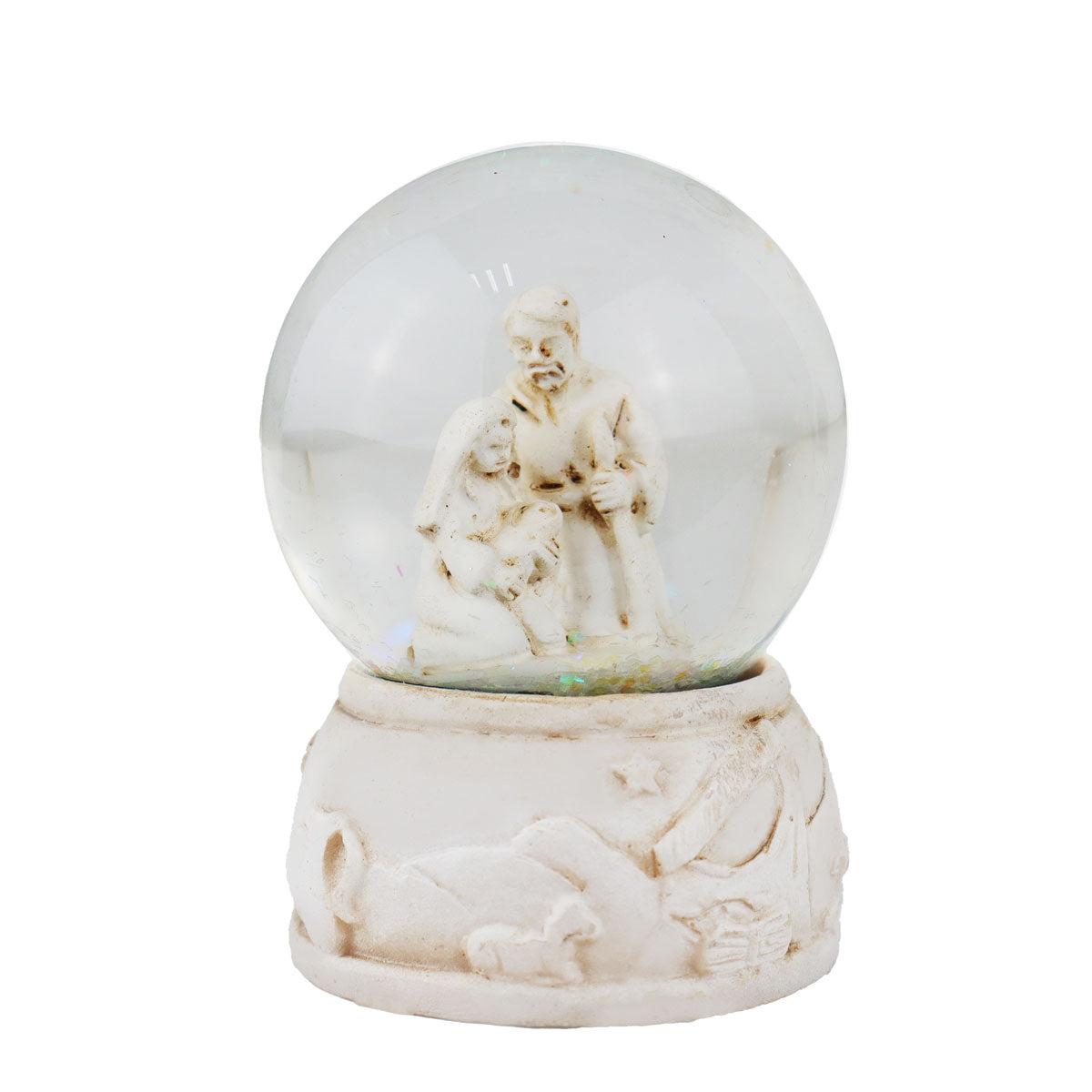 Bola de Nieve de Cerámica, Nacimiento, 8 cm