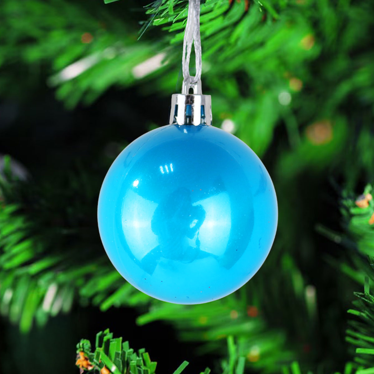 Kit Esferas, Color Azul, 4 pzas