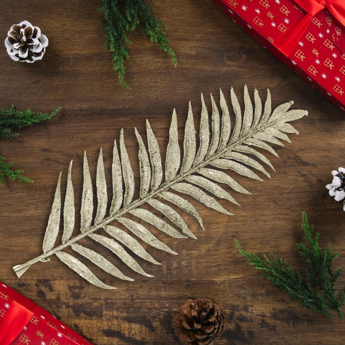 Hoja Decorativa, Glitter, Brillante, 80 cm