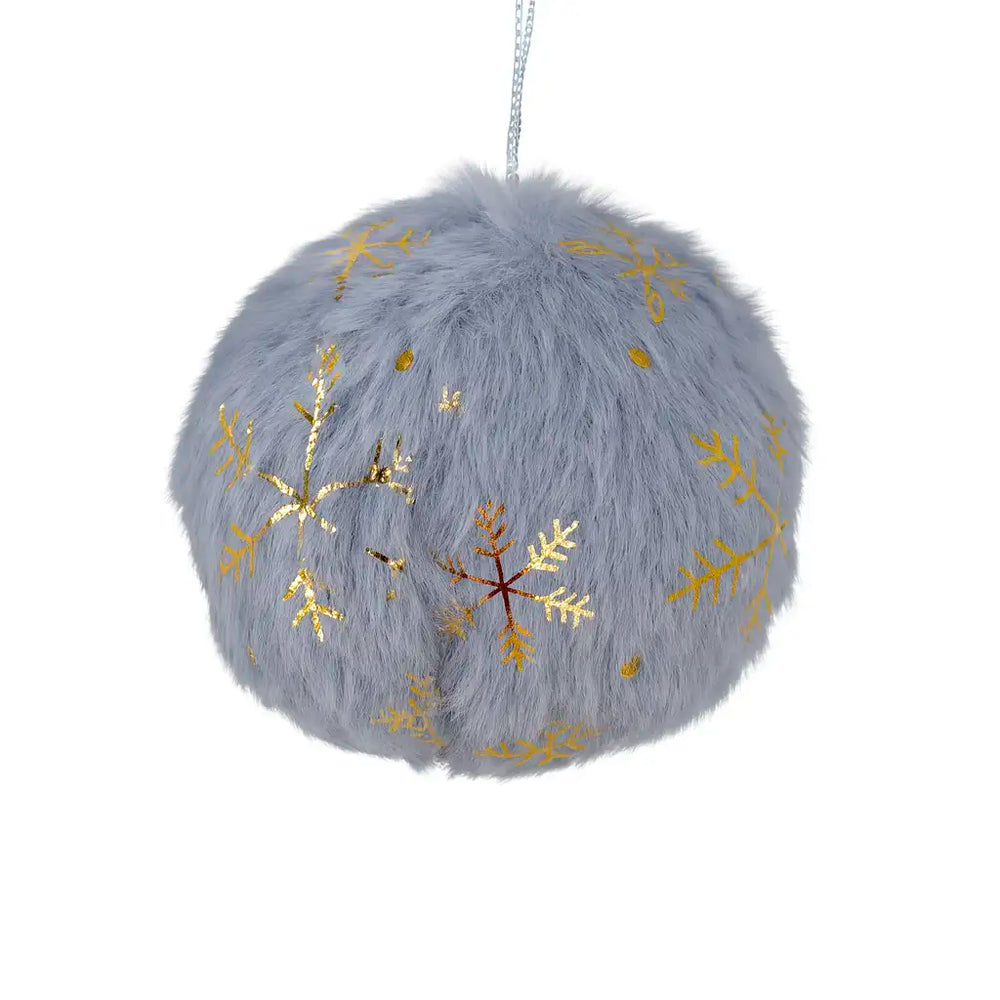 Esfera Navideña, Color Gris