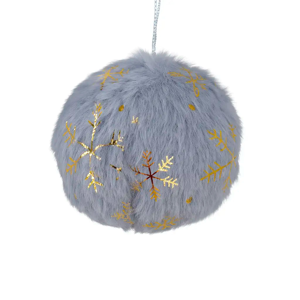 Esfera Navideña, Color Gris