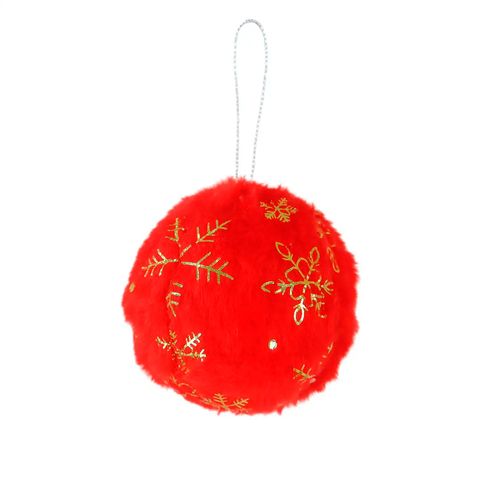 Esfera Navideña, Color Rojo