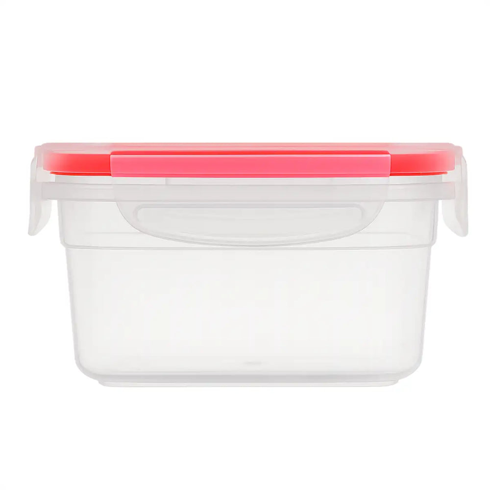 Contenedor Hermético de Plástico, Color Naranja, 430 ml