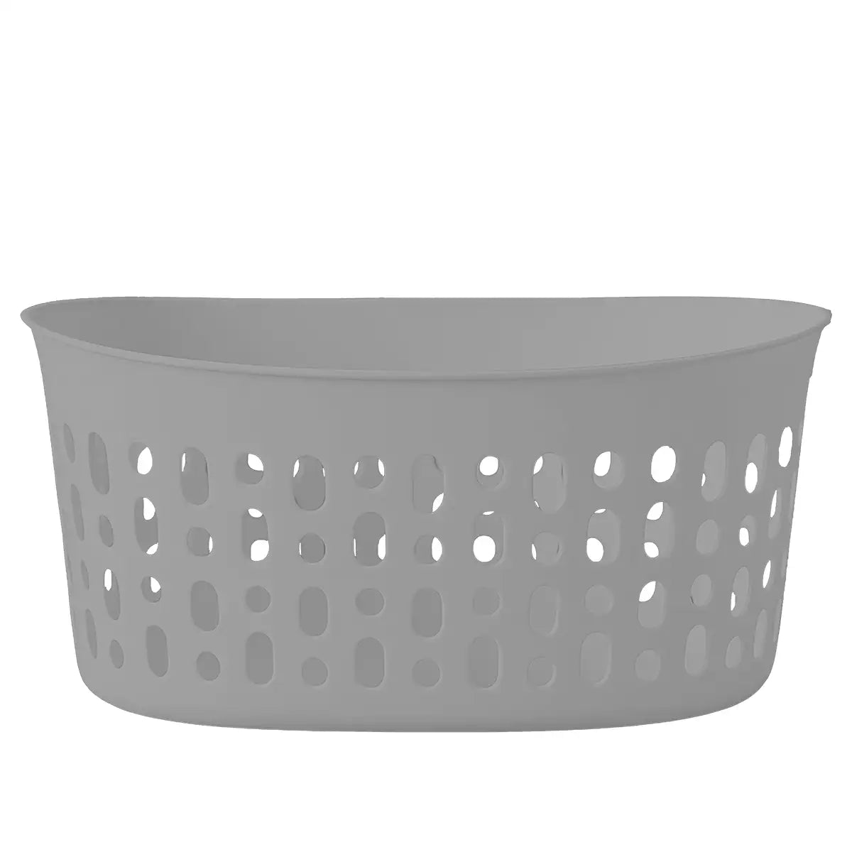 Canasta de Lavandería, Color Gris