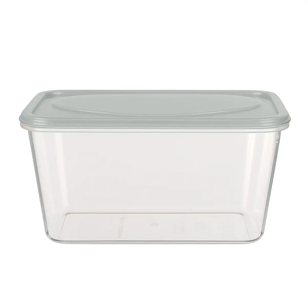 Contenedor de Plástico, Tapa Gris, 800 ml