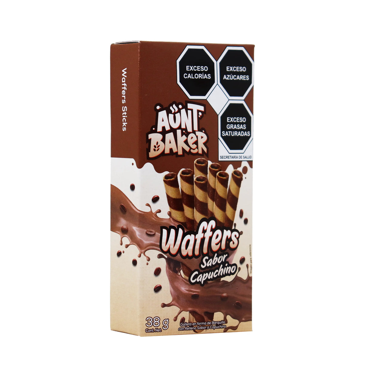 Waffers, Sabor Capuchino, Aunt Baker