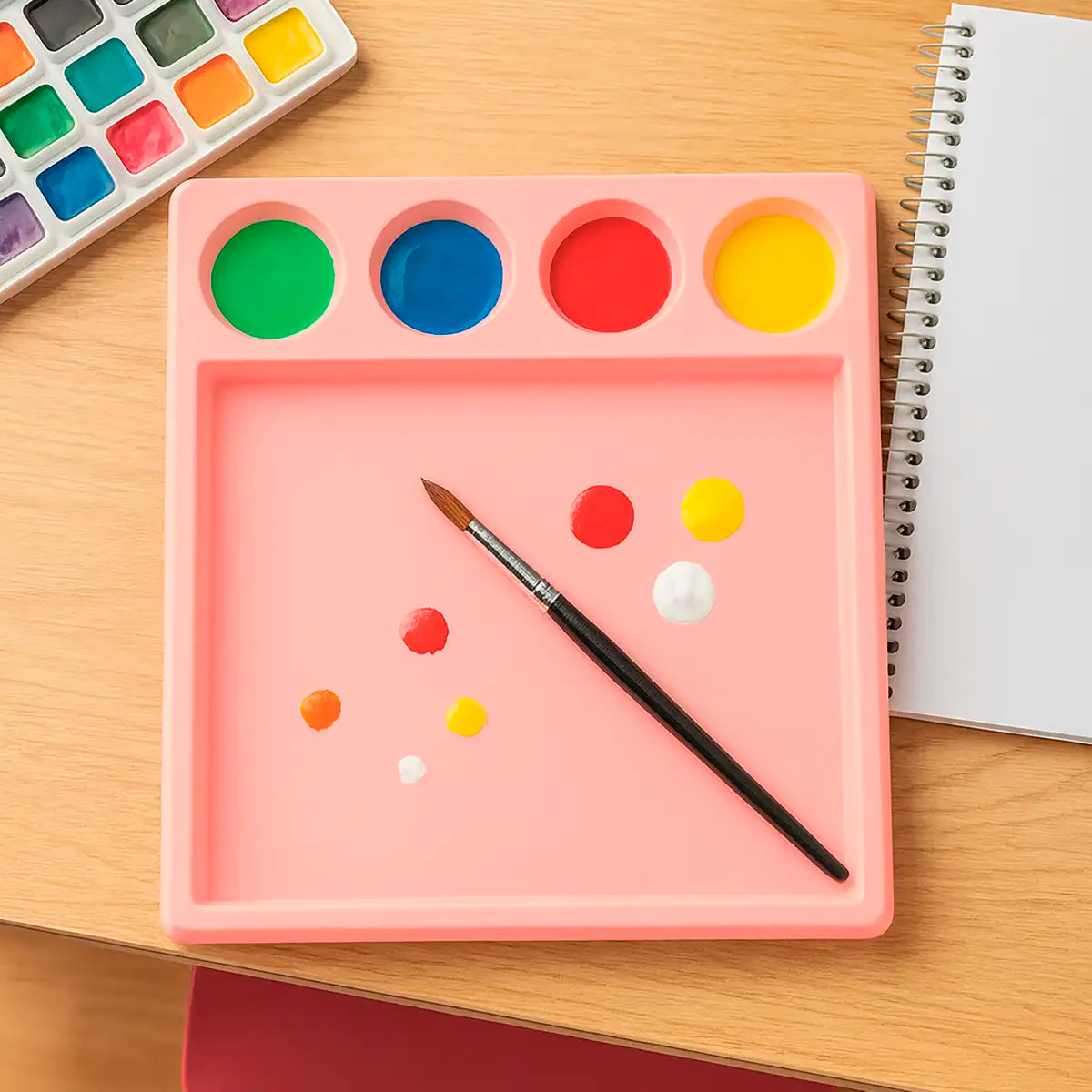 Bandeja de Pintura, Bullseye's Playground, Color Rosa