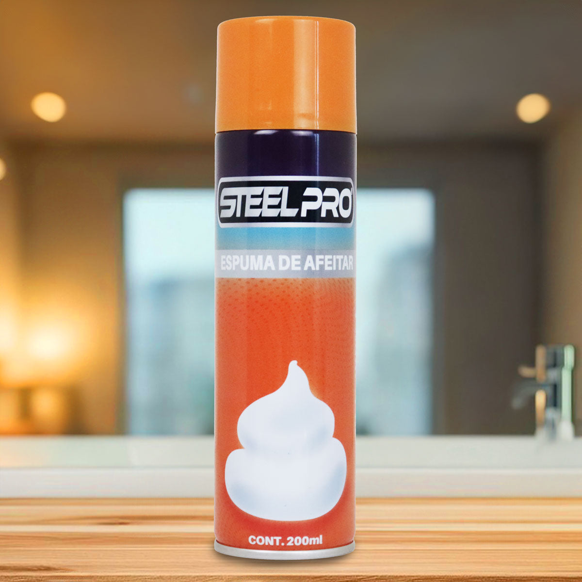 Espuma para Afeitar, Esteel Pro, 200 g