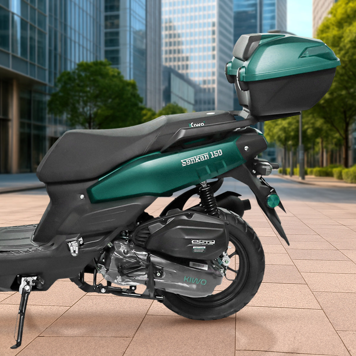 Motocicleta Senkan 150 2025, Color Verde