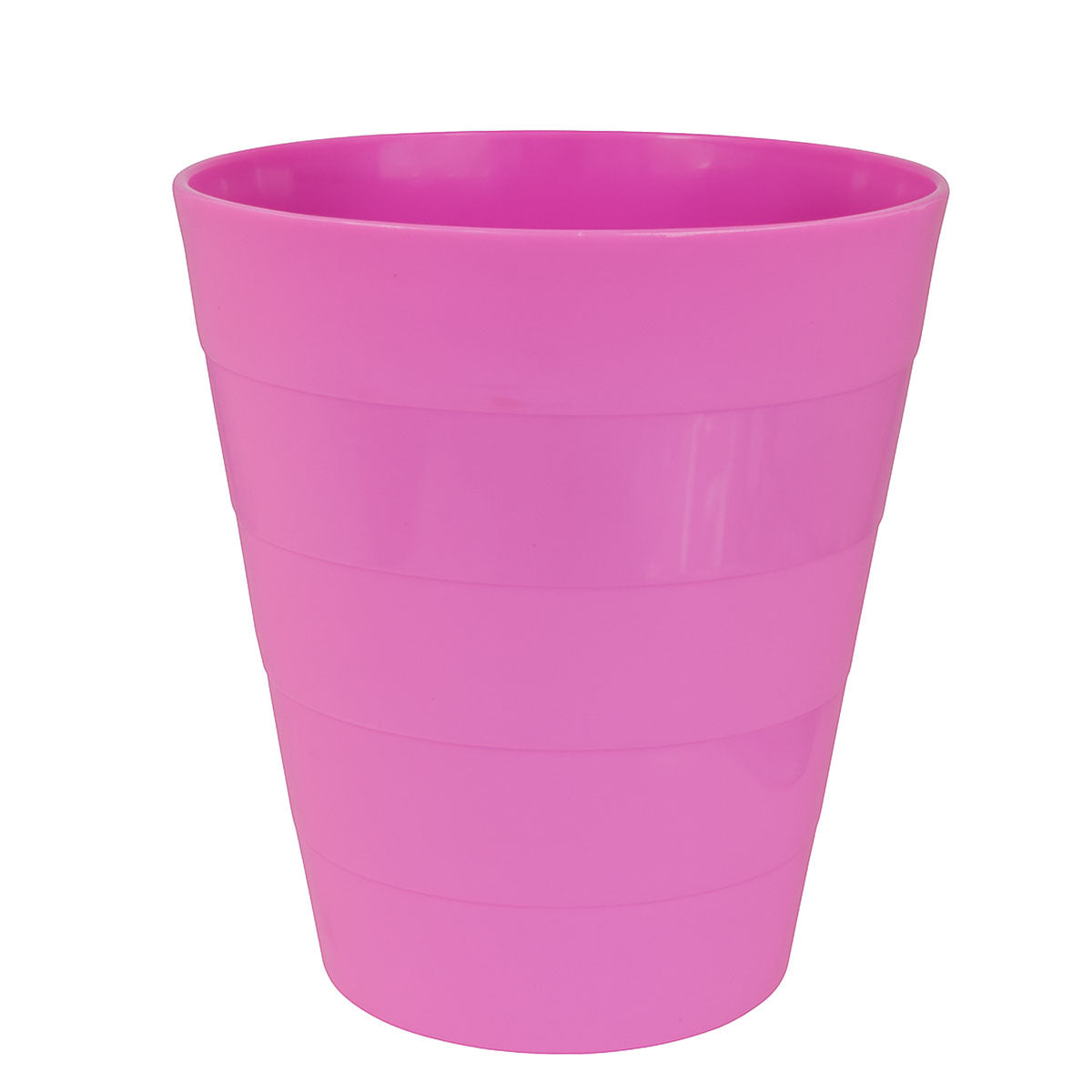 Cesto de Plástico, Color Rosa