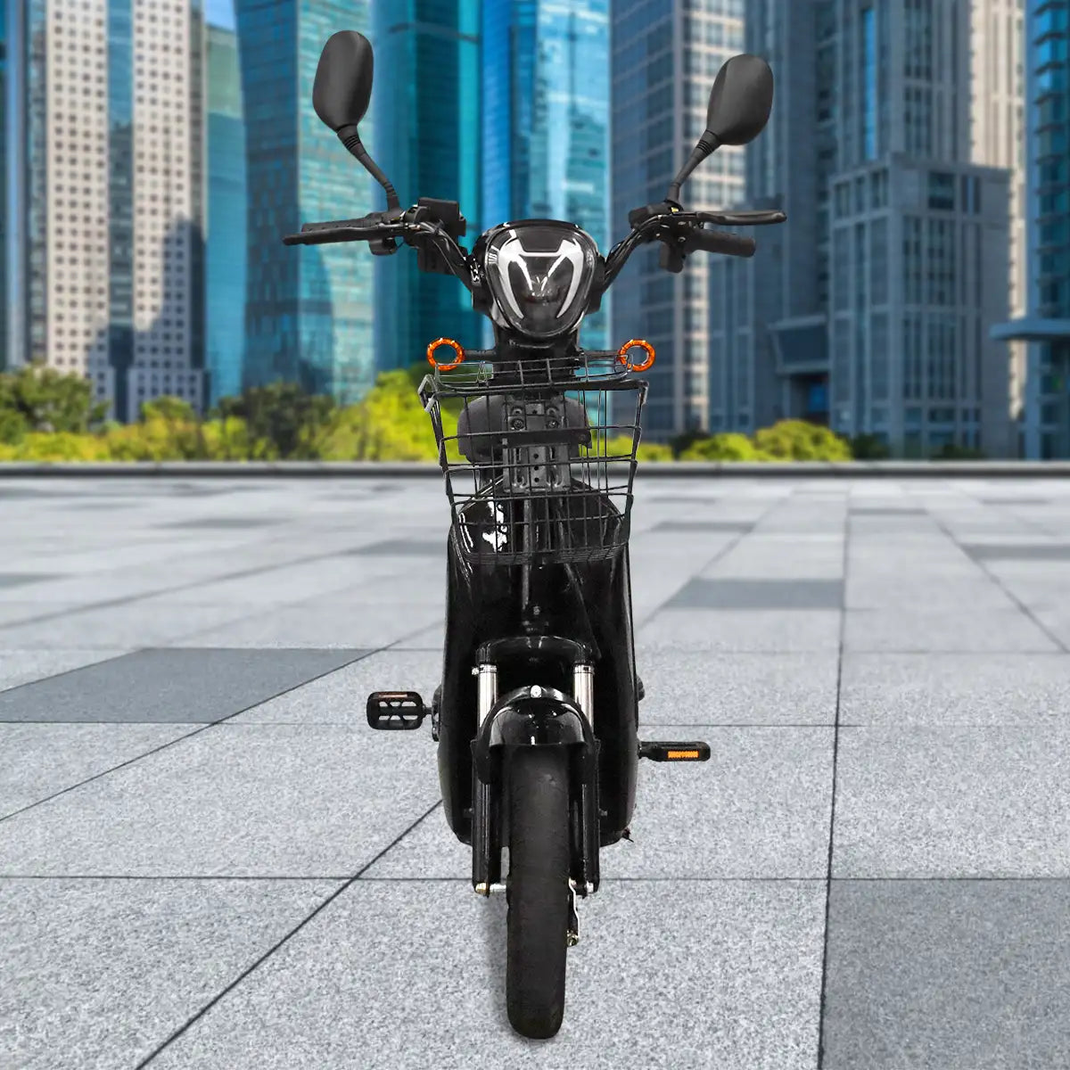 Bicicleta Eléctrica Negra Kiwo GY801