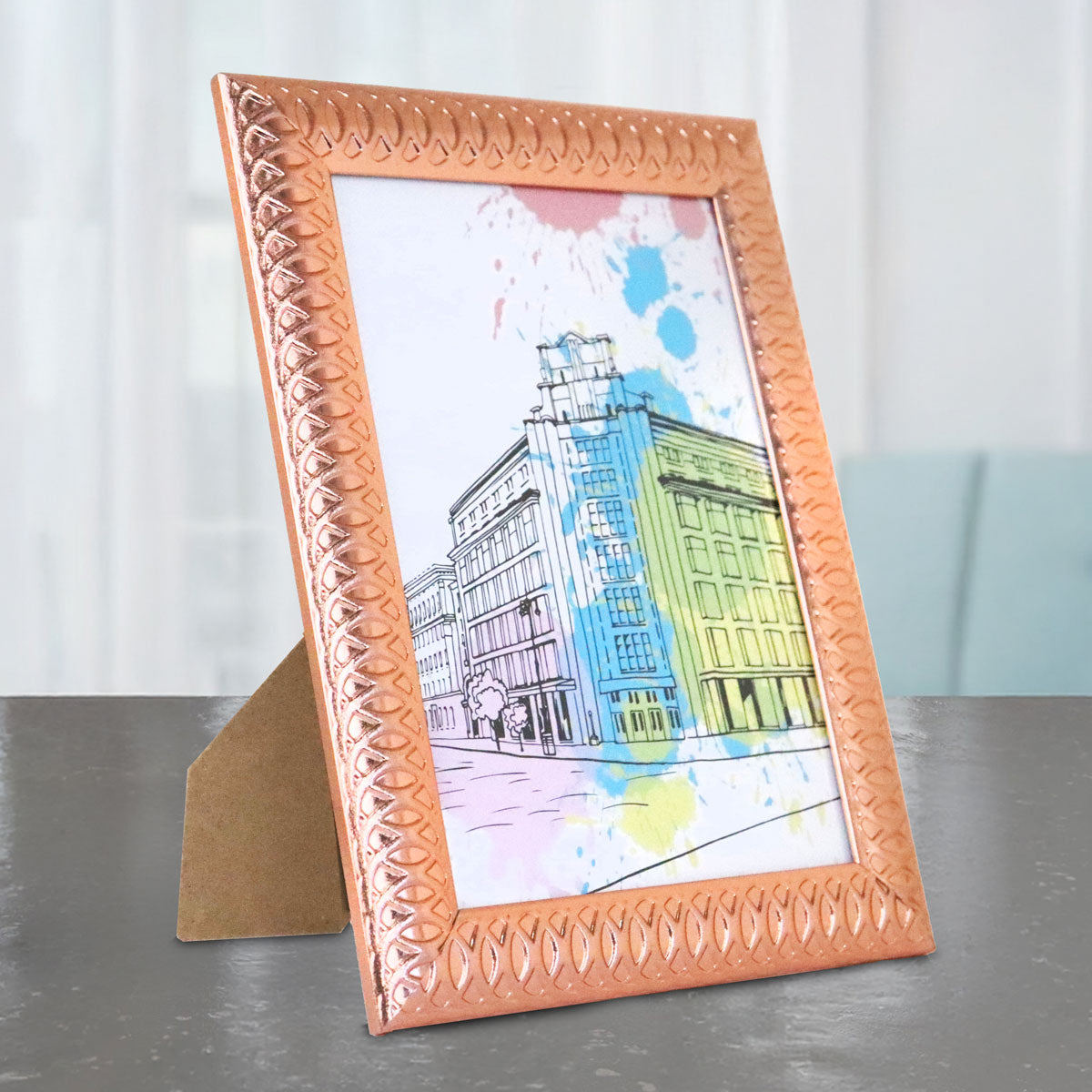 Portarretrato Aqua, Color Cobre, 12x17cm