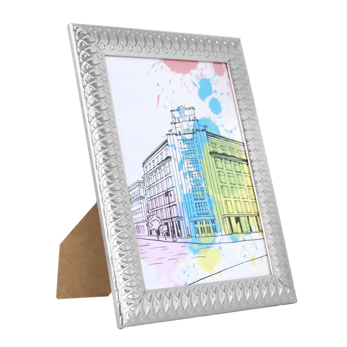 Portarretrato Aqua, Color Plata, 12x17cm