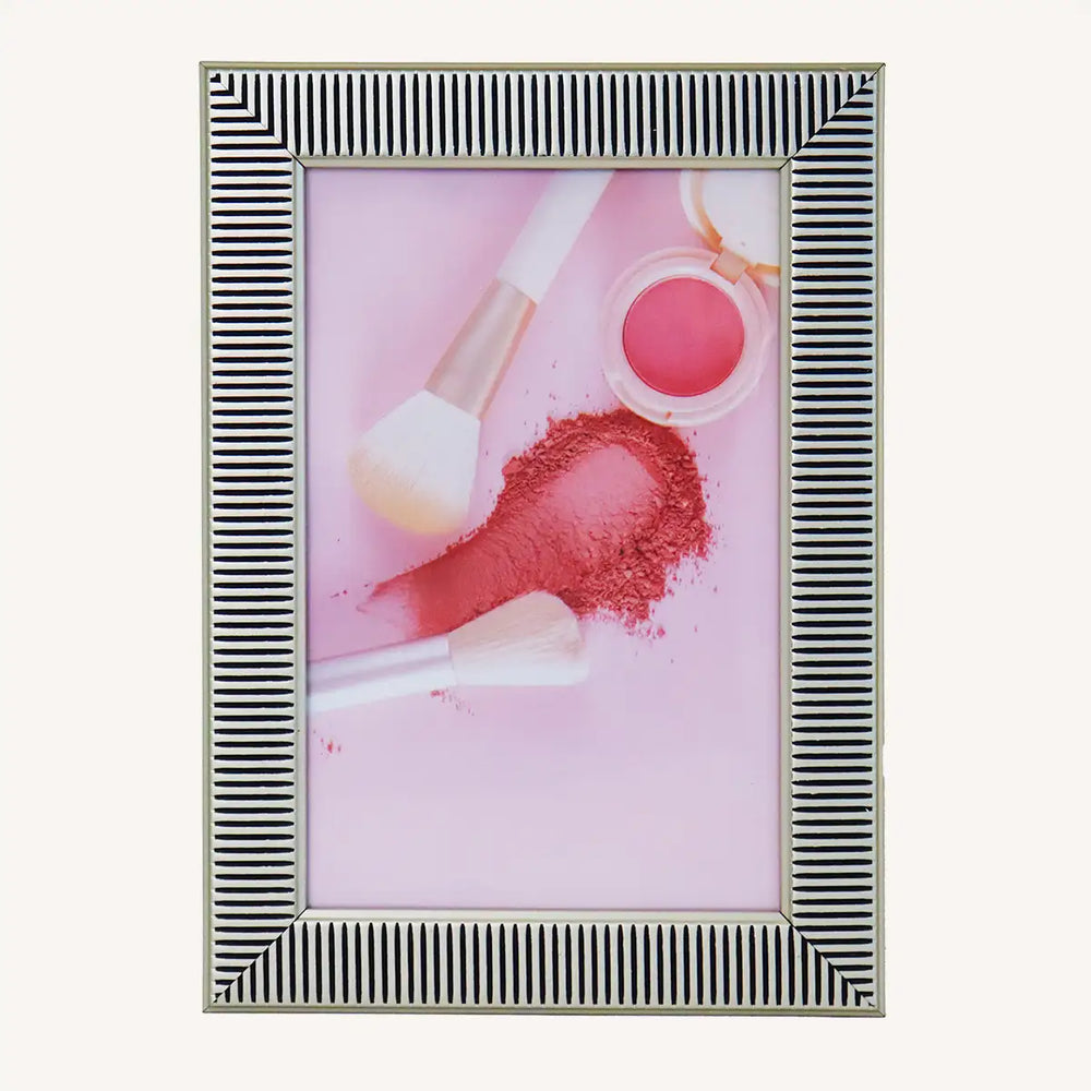 Portarretrato, Diseño Líneas, 10x15 cm