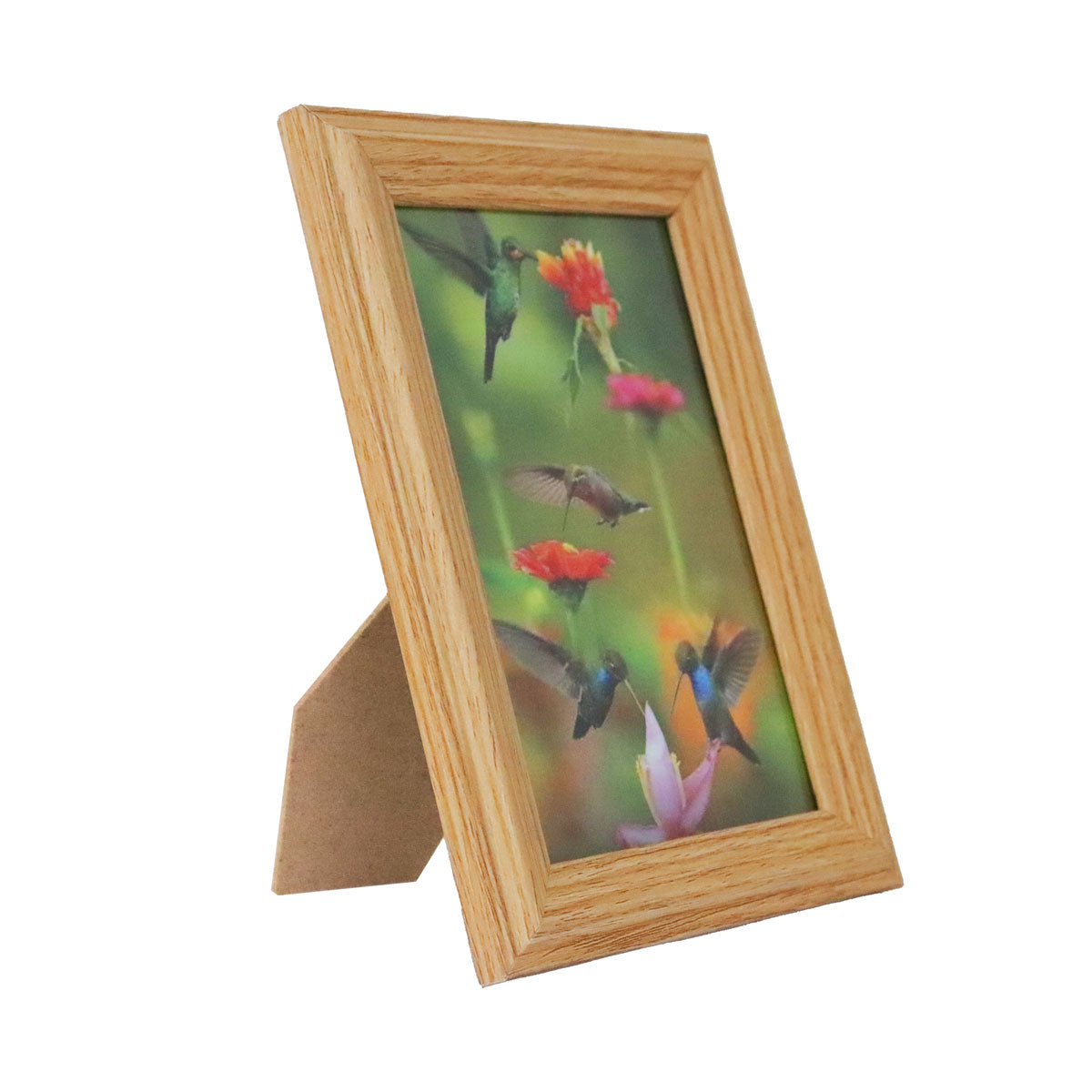 Portarretrato Colibrí, Madera, 10x15 cm