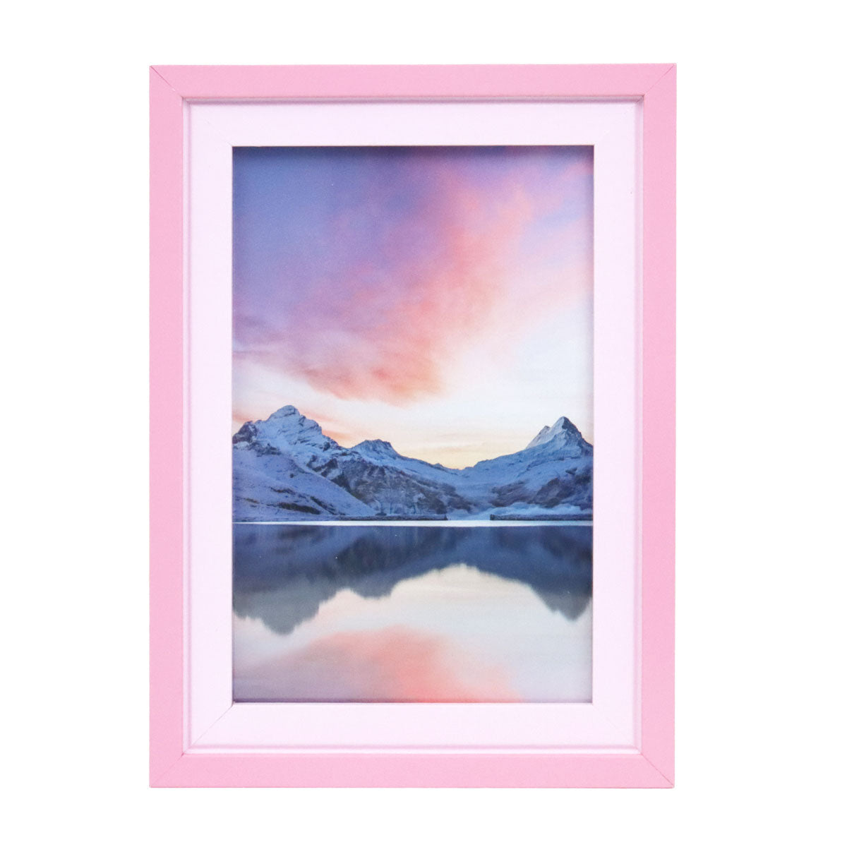 Portarretrato, Marco Doble, Color Rosa, 10x15 cm