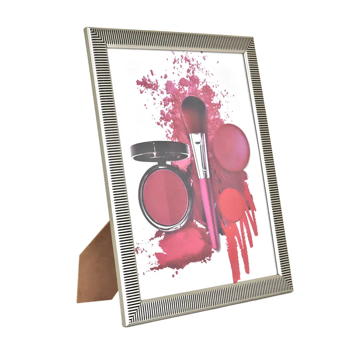 Portarretratos Makeup, Color Plata, 20x25cm