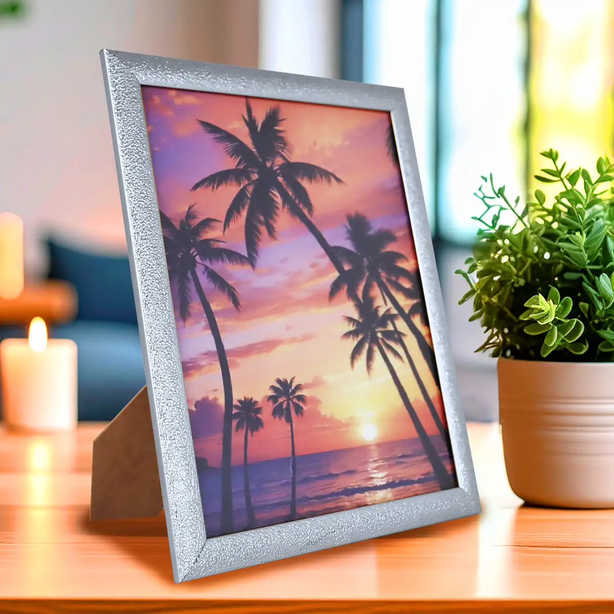 Portarretratos Playa, Color Playa, 20x25cm