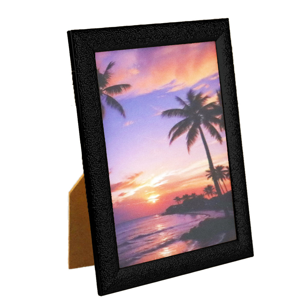 Portarretrato Playa, Color Negro, 10x15 cm