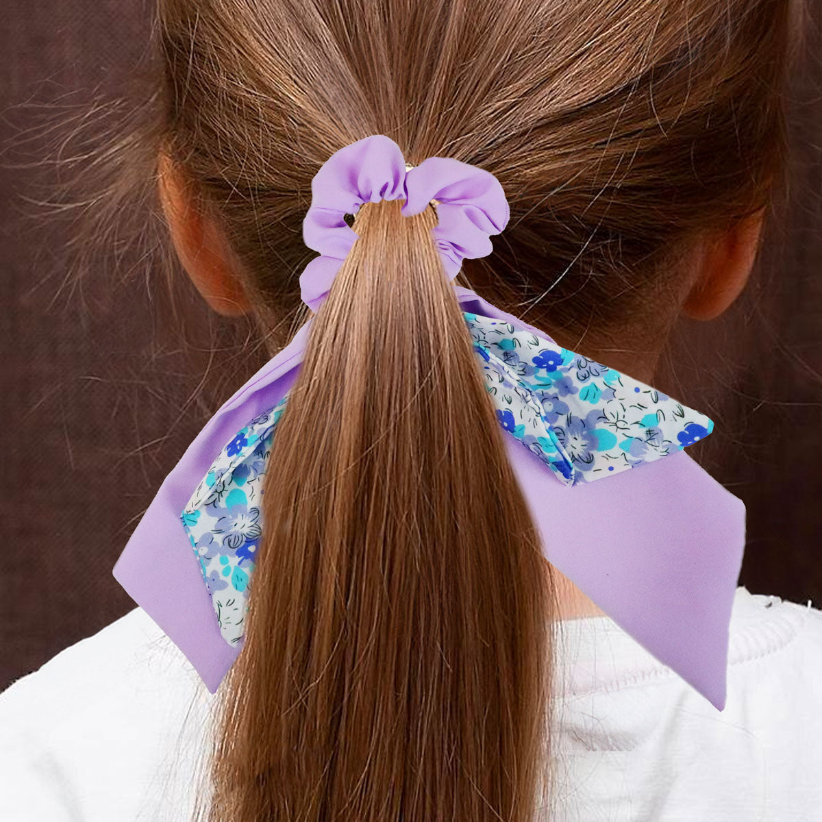 Liga para Cabello, Color Lila