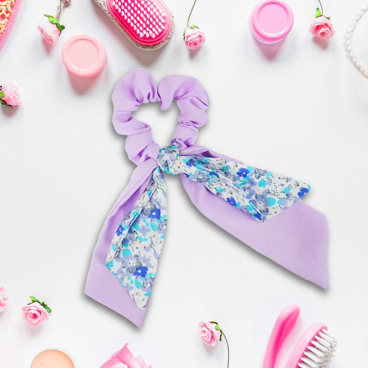 Liga para Cabello, Color Lila