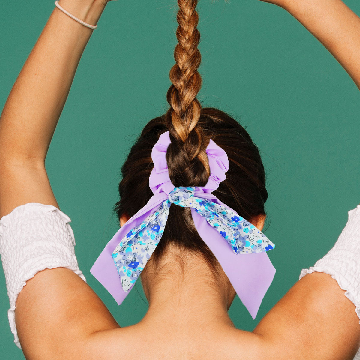 Liga para Cabello, Color Lila