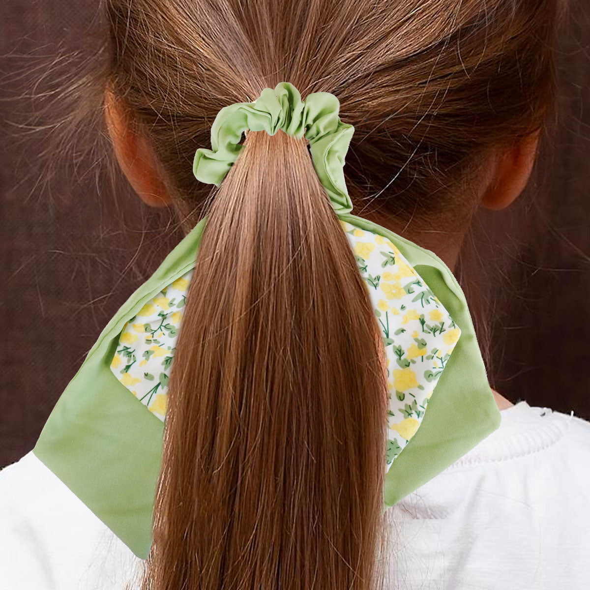 Liga para Cabello, Color Verde