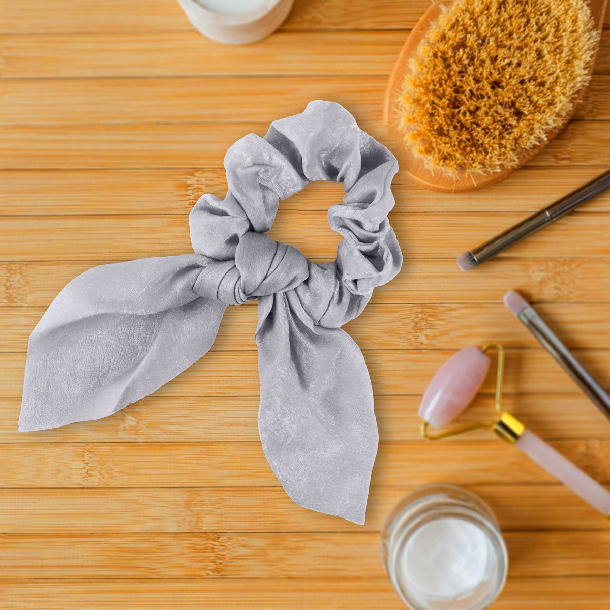 Scrunchie, Liga para Cabello, Color Azul