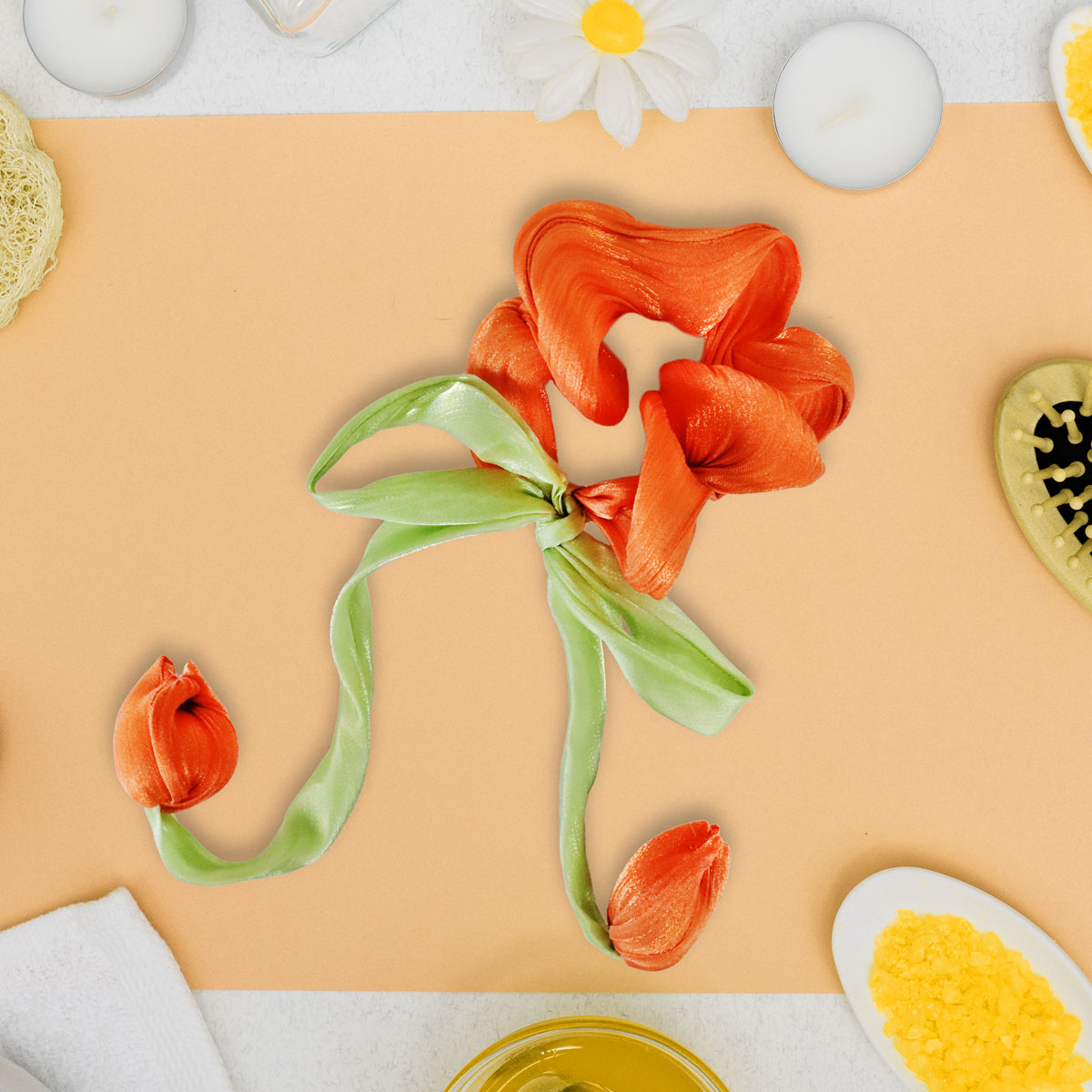 Tulipán, Liga para Cabello