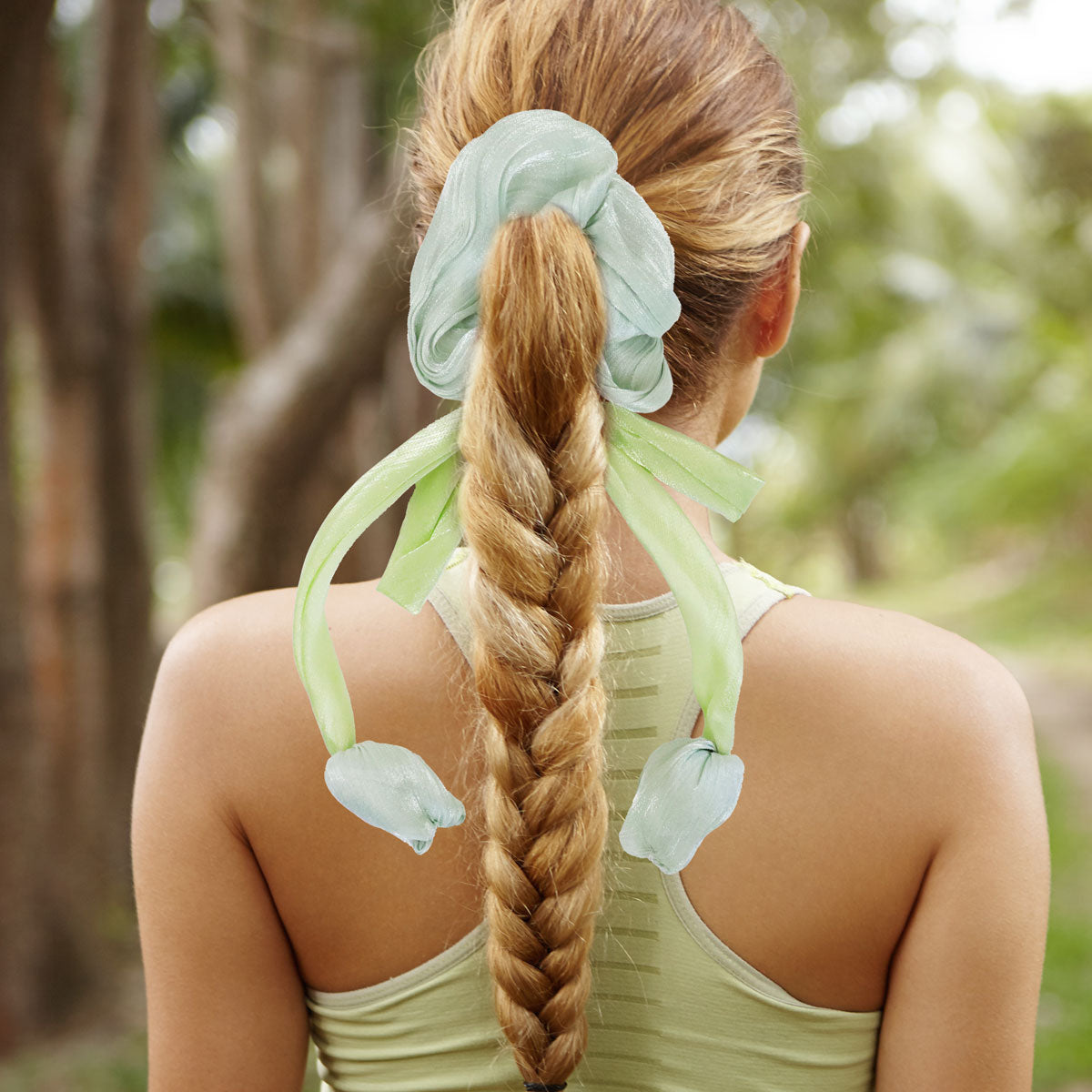 Tulipán, Liga para Cabello, Color Azul