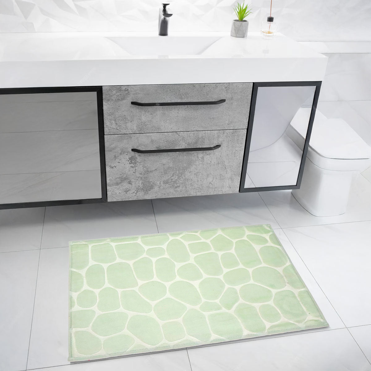 Tapete Absorbente, Color Verde Claro