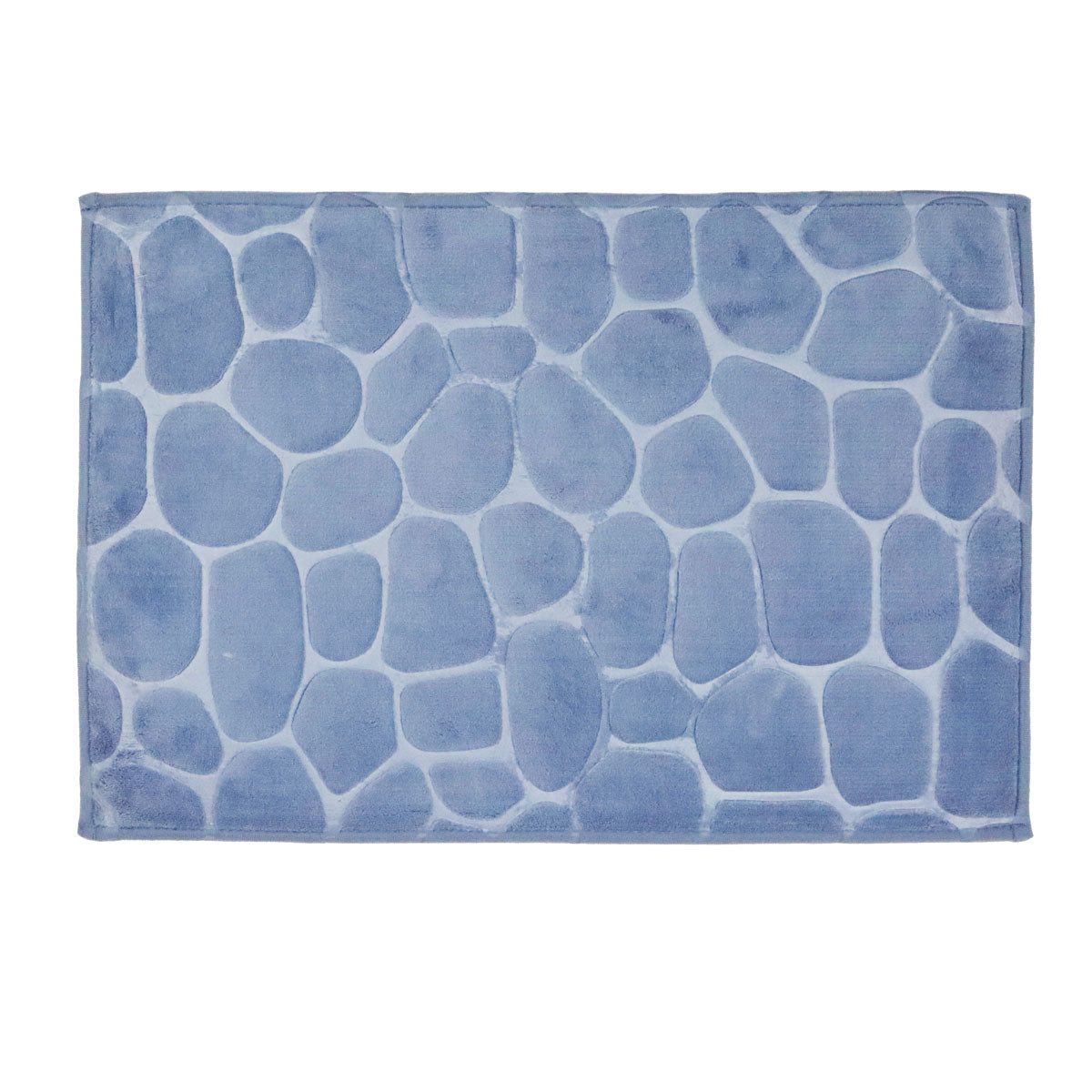 Tapete Absorbente, Diseño Piedras, Color Gris