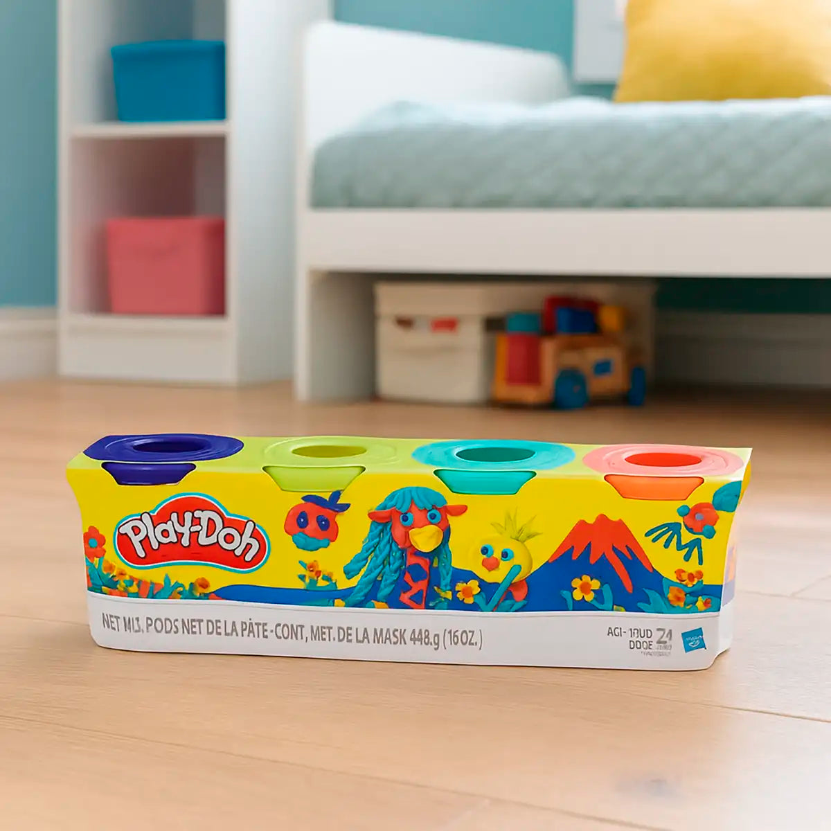 Masa Moldeable para Niños, Play-Doh, 4 pzas