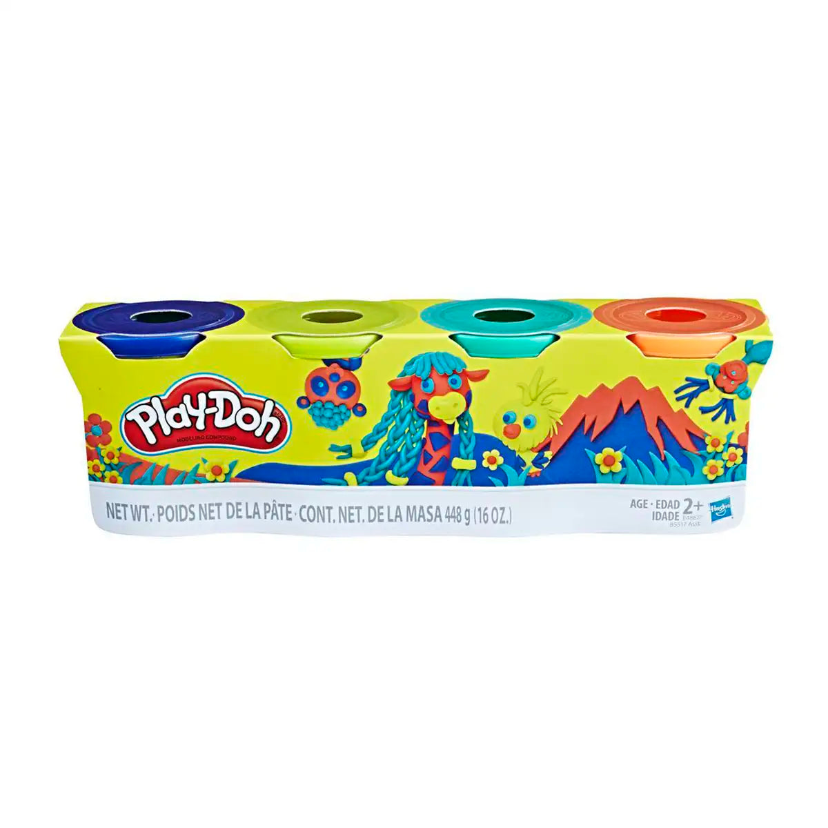 Masa Moldeable para Niños, Play-Doh, 4 pzas