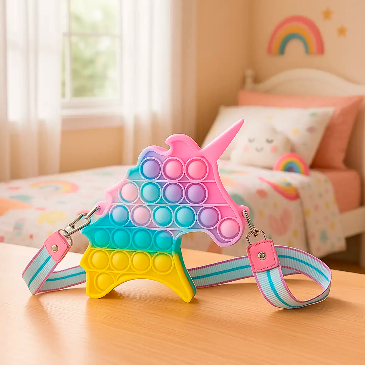 Bolso Cruzado, Unicornio Pop It, Cat & Jack