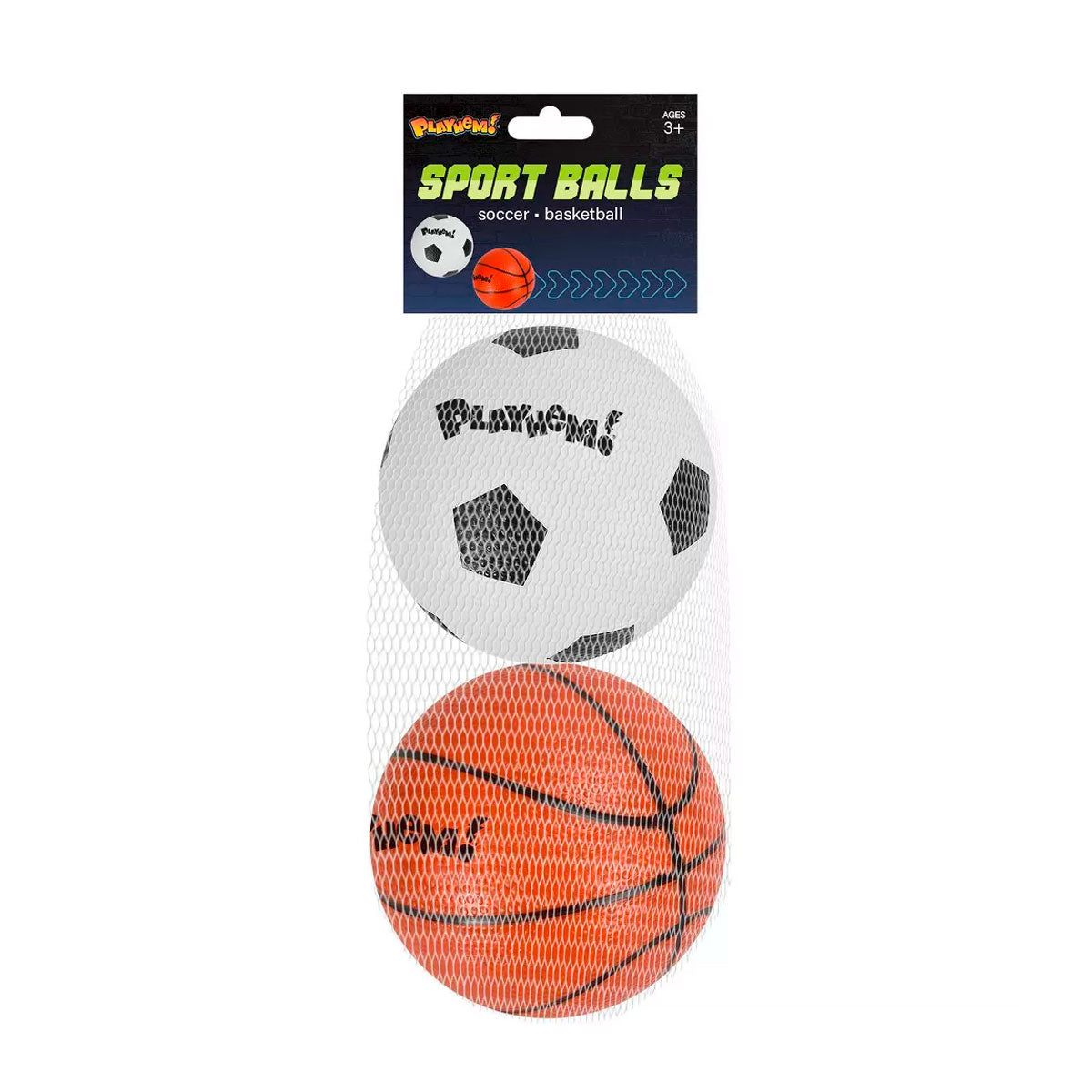 Set de Pelotas Deportivas (Baloncesto y Futbol), Playhem