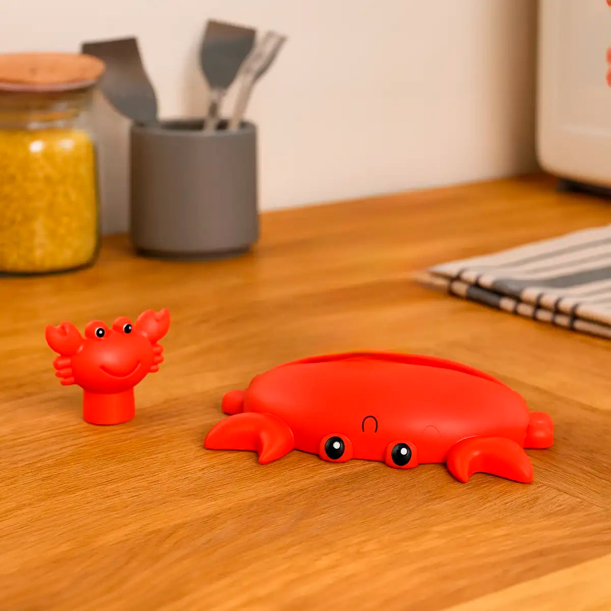 Juego de Exprimidor de Tubos en Forma de Cangrejo, Bullseye's Playground